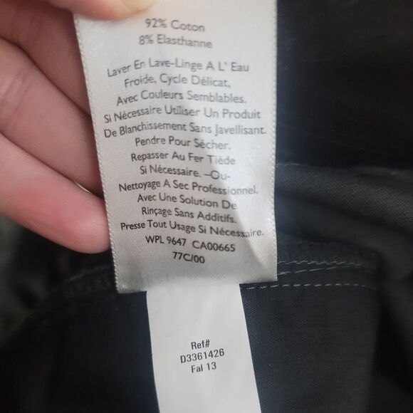 Eddie Bauer Womens Grey Curvy Fit Pants Size 8 Short - Picture 10 of 16